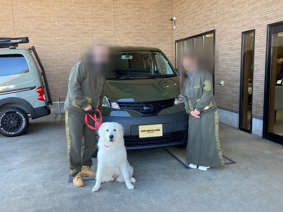 ご夫婦・愛犬とのご納車